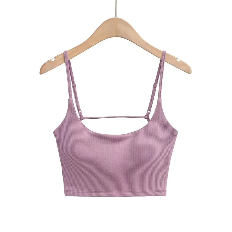 Bustier Ripp- Mauve