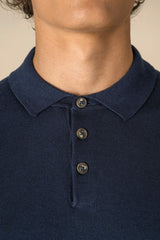 Umweltfreundliches Polohemd aus Strick- MEN - VERDANT WINTER