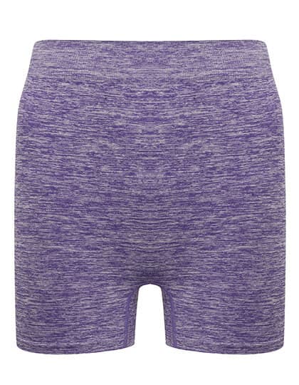 Seemless Shorts- Purple Marl