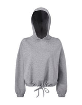 Lässiges Sweatshirt Cropped Oversized mit Tunnelzug- SMART SUMMER
