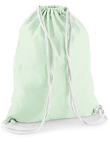 Cotton Gymsac- Mint