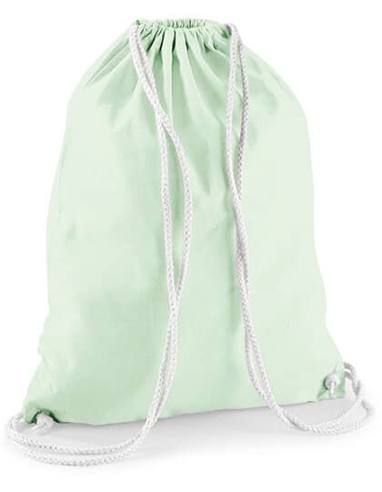 Cotton Gymsac- Mint