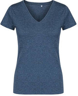 Klassisches Bio T- Shirt mit V- Ausschnitt -TWILIGHT WINTER