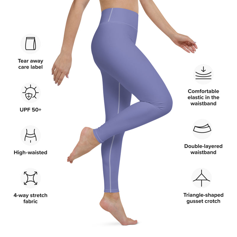 Yoga-Leggings- DUNKLER SOMMER