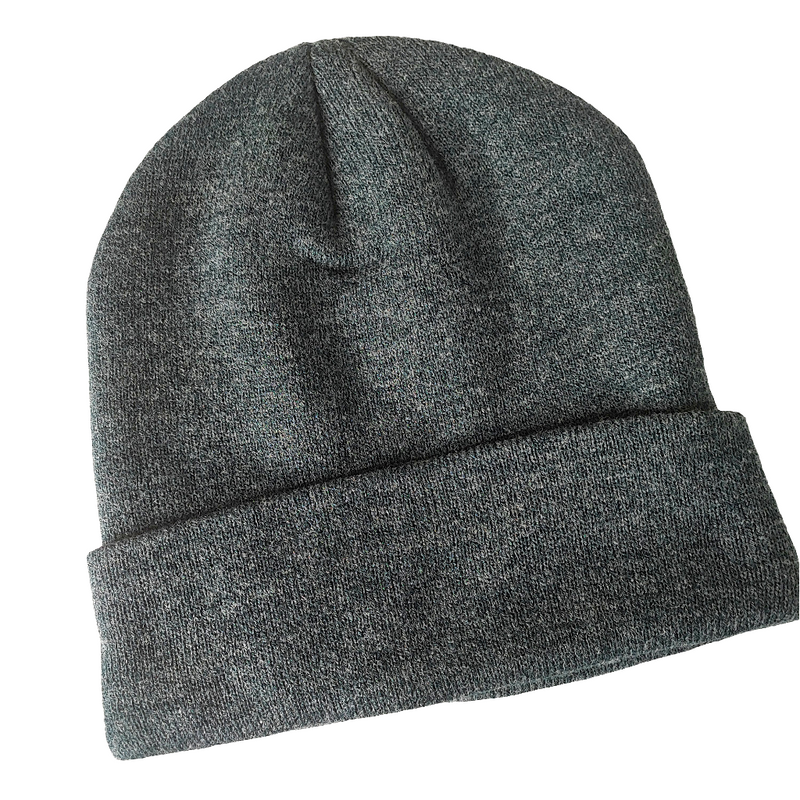 BEANIE - BLAUGRAU - HERBST WINTER