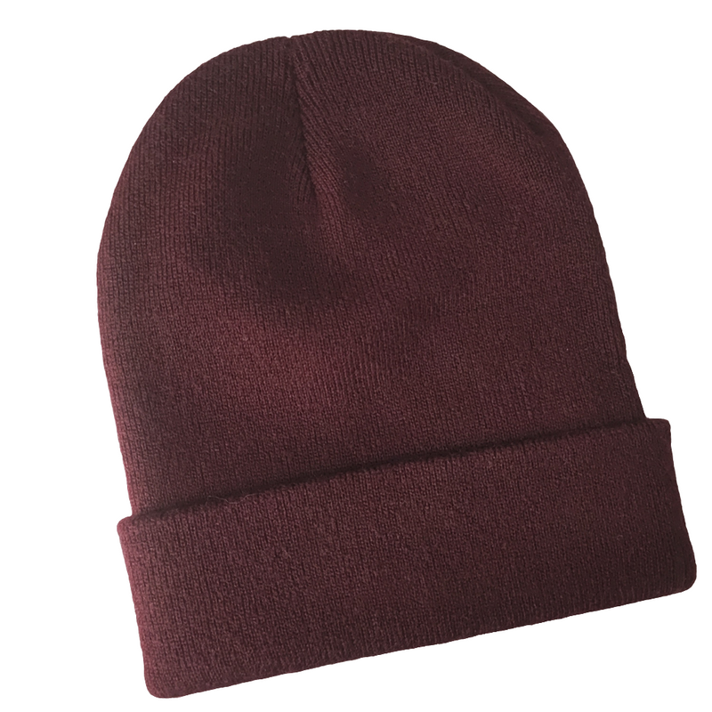 BEANIE - BORDEAUX- HERBST