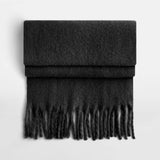 FLUFFY SCHAL- DUNKLER SOMMER WINTER