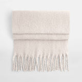 FLUFFY SCHAL- DUNKLER FRÜHLING SOMMER