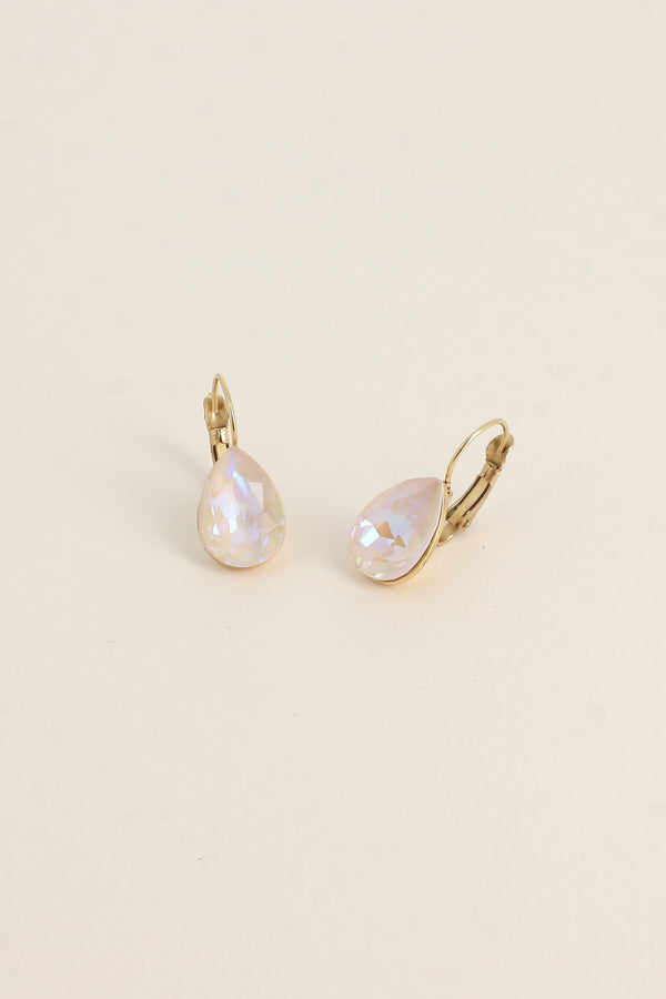 Ohrstecker mit Swarovski®-Kristallen- HELLER FRÜHLING SOMMER/ GEDECKTER WINTER