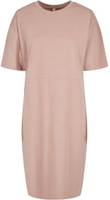 Ladies´ Organic Oversized Slit Tee Dress - GENTLE SPRING