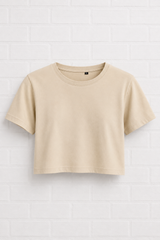 Cropped T- Shirt- DELIGHT SPRING