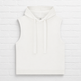 Ärmelloser Hoodie aus Bio-Baumwolle - VERDANT WINTER, MAJESTIC WINTER, 360°