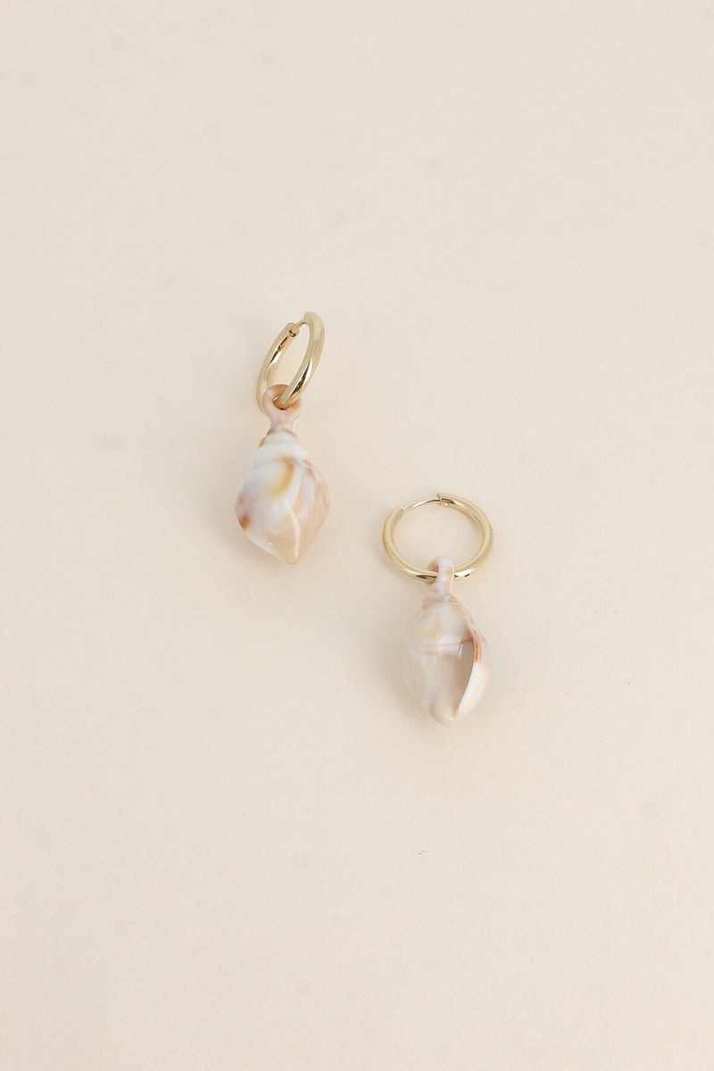 CHARM OHRRING- Muschel