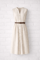 LEINENKLEID - VERSCHIEDENE FARBTYPEN