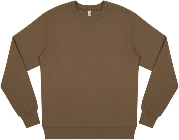 Earth Positive Sweatshirt- Faded Brown- 4J