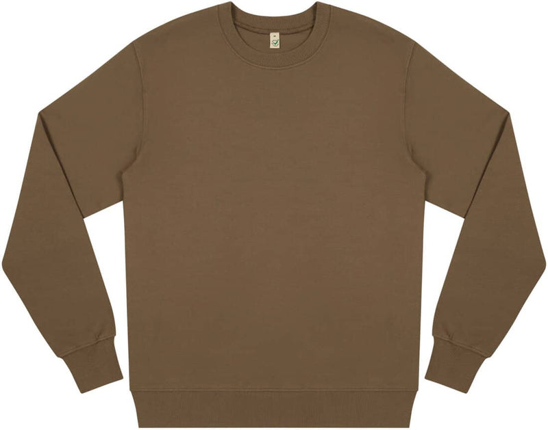 Earth Positive Sweatshirt- Faded Brown- 4J