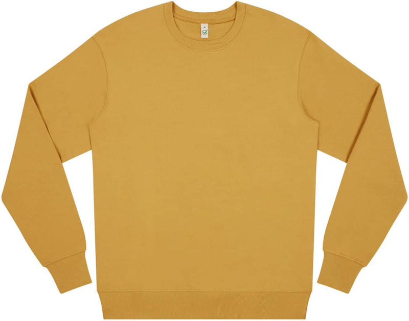 Earth Positive Sweatshirt- Faded Mustard- Herbst