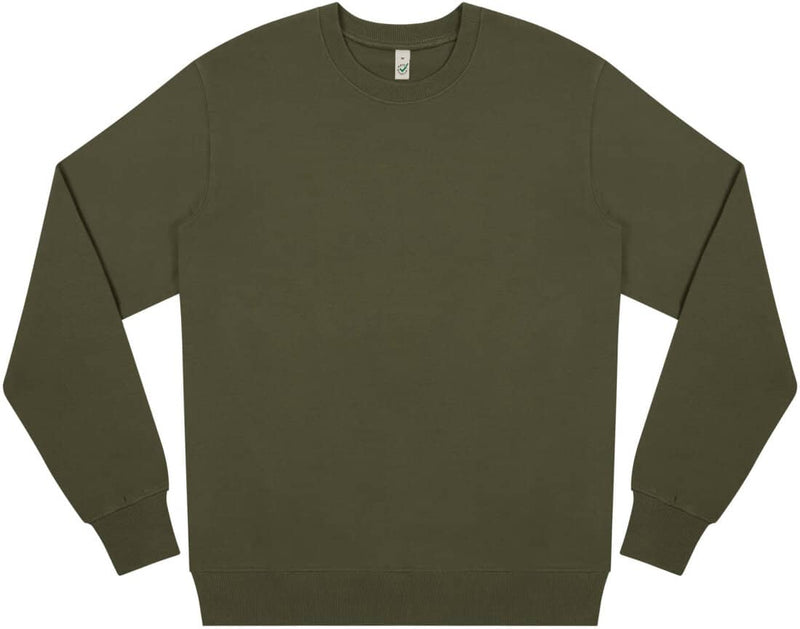 Earth Positive Sweatshirt- Forest Green- Herbst