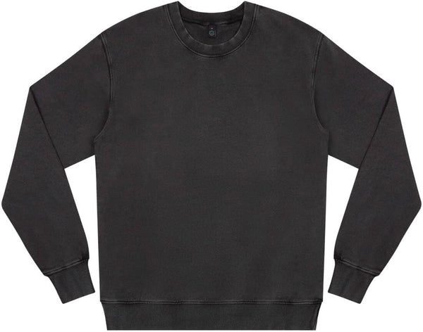 Earth Positive Sweatshirt- Stoned Washed Black- DSW