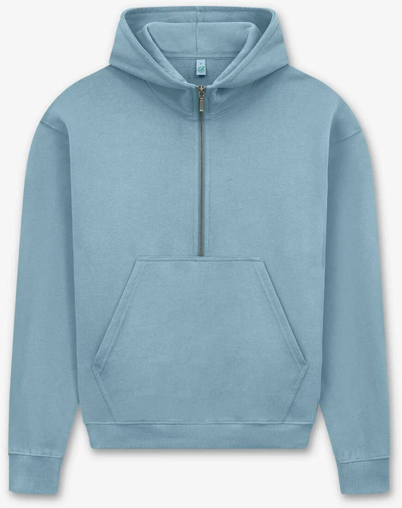 Half Zip- Hoodie - DUNKLER SOMMER