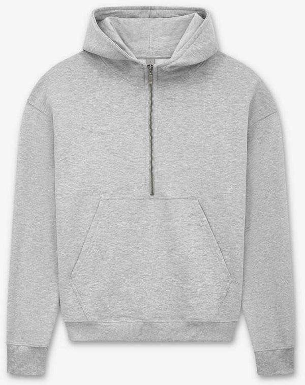 Half Zip- Hoodie - DUNKLER SOMMER