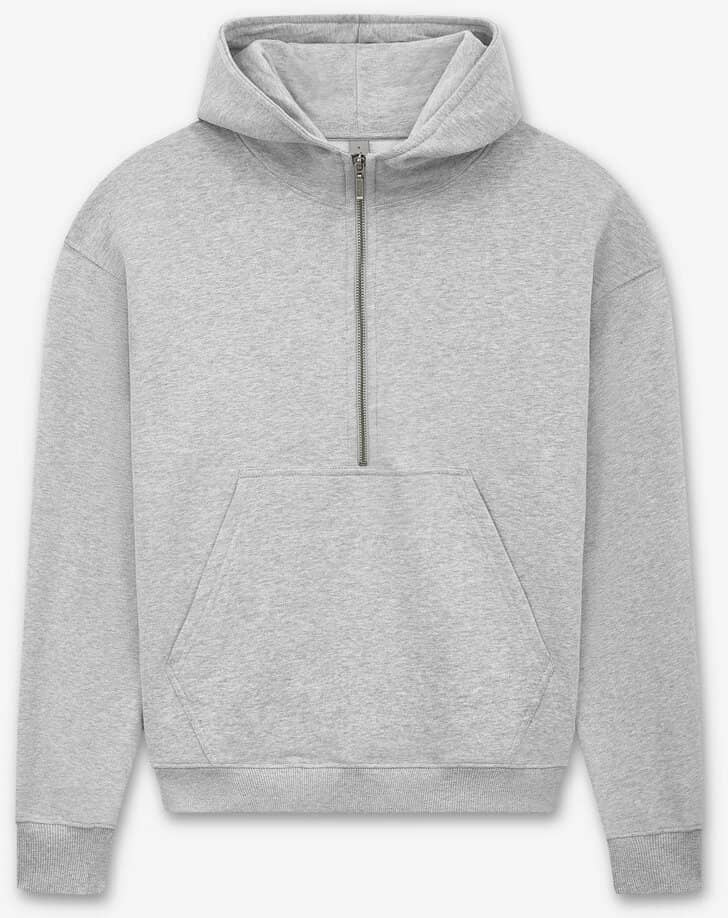 Half Zip- Hoodie - DUNKLER SOMMER