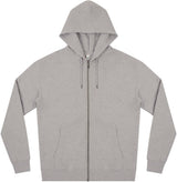 Earth Positive Zip-up Hoodie- Light Heather- SMART SUMMER