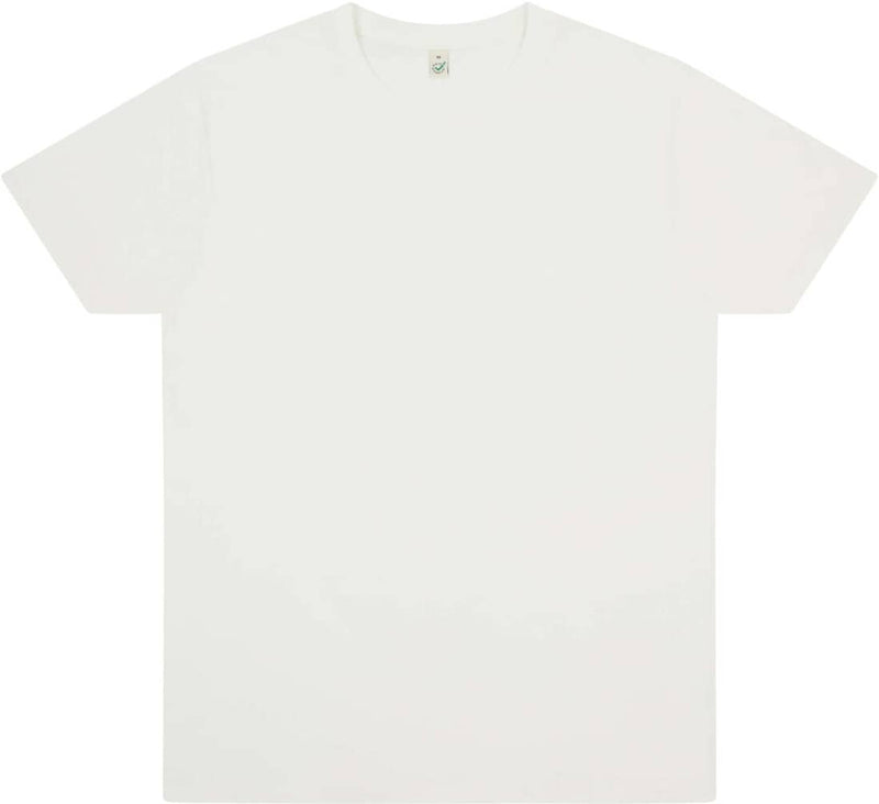 Earth Positive T-Shirt- Faded White - Gedeckter Winter