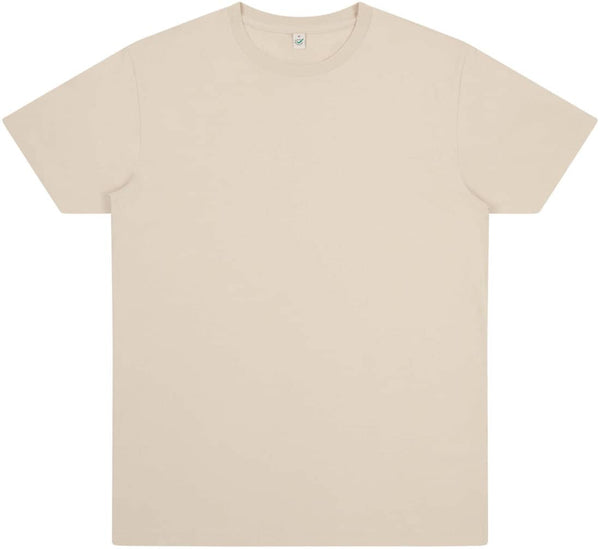 Earth Positive T-Shirt- Light Sand - Heller Frühling Sommer