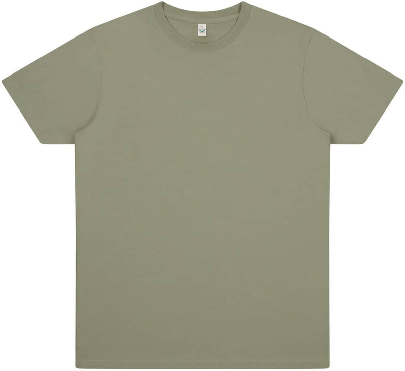 Earth Positive T-Shirt- Light Olive/ Pistazie - Dunkler Frühling Sommer