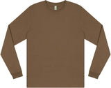 BIO COTTON LONGSLEEVE - FADED BROWN- TRUE AUTUMN