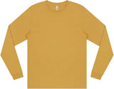 BIO COTTON LONGSLEEVE - FADED MUSTARD- TRUE AUTUMN