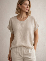 Le Top Soleil- Musselin- GENTLE SPRING