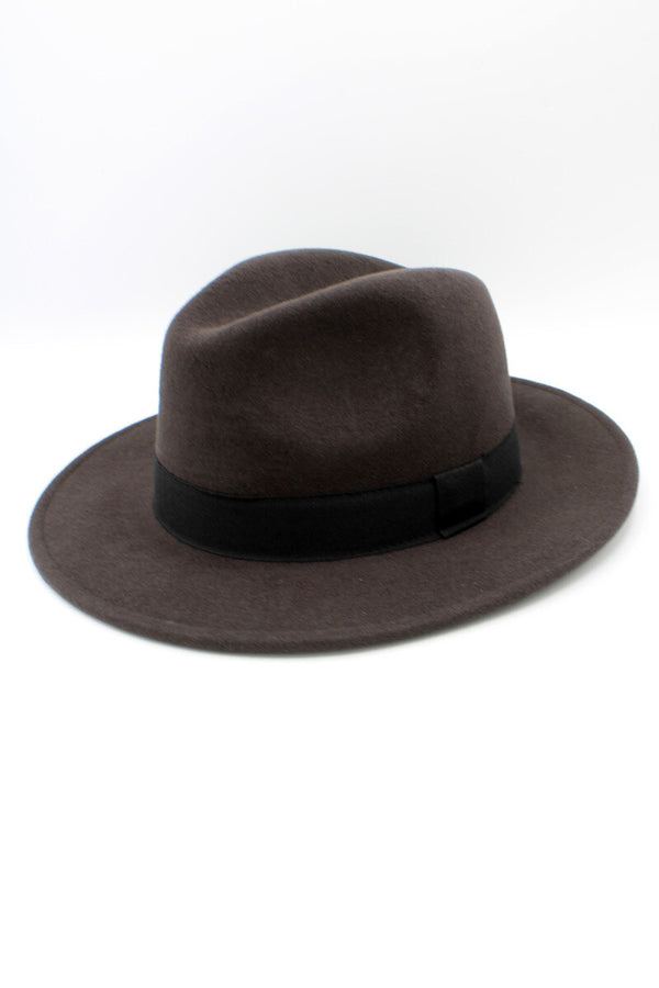 Klassischer Fedora-Hut aus Wolle: HERBST WINTER