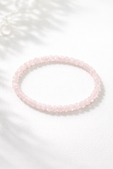 Edelstein Armband- ROSENQUARZ