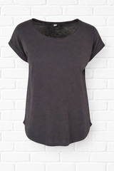 T- Shirt Ladie Long Slub - VERDANT WINTER