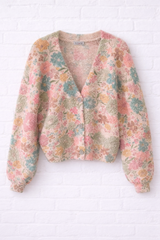Nachhaltige Alpaka Strickjacke in BIO QUALITÄT - 360° + GENTLE SPRING
