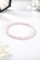 Edelstein Armband- ROSENQUARZ