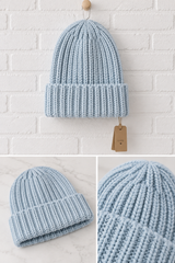 RIPP- STRICKMÜTZE MIT KASCHMIR- SMART SUMMER