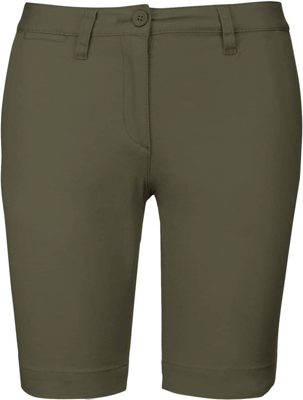 Chino-Bermuda-Shorts- Light Khaki