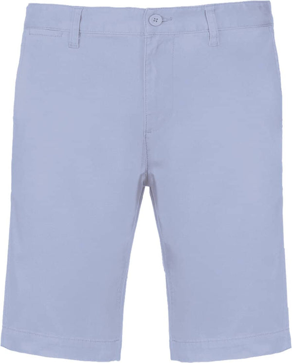 Chino-Bermuda-Shorts MEN- Hellblau