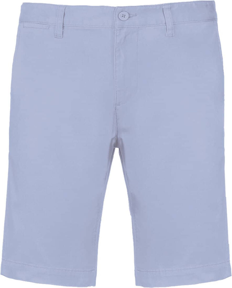 Chino-Bermuda-Shorts MEN- Hellblau