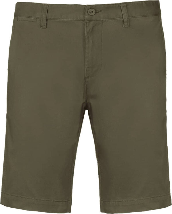 Chino-Bermuda-Shorts MEN- Light Khaki