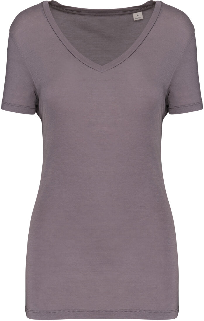 Lyocell Tencel™-T-Shirt- Mauve