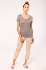 Lyocell Tencel™-T-Shirt- Mauve