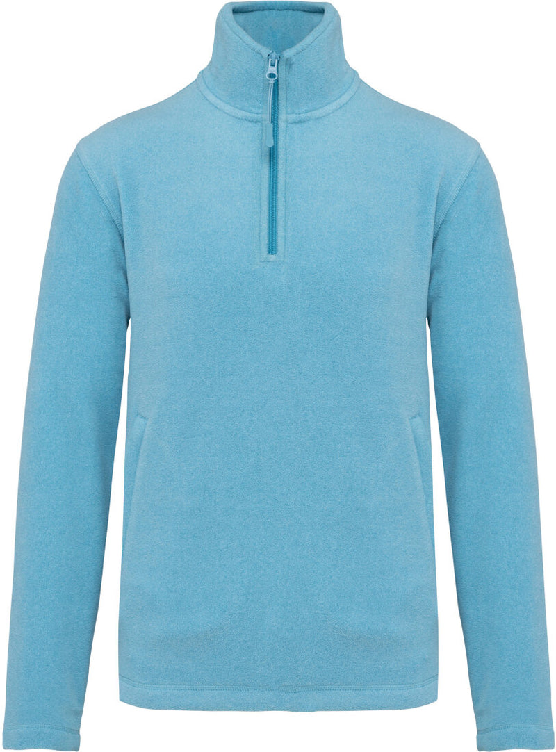 MEN Microfleece Pullover- HELLER FRÜHLING SOMMER