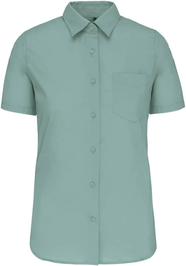 Bluse Kurzarm- Sage