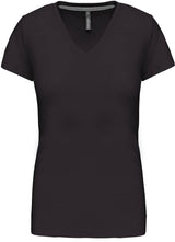 T-Shirt mit V-Ausschnitt - VERDANT WINTER