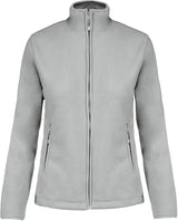 Microfleecejacke- Snow Grey- DELIGHT SPRING