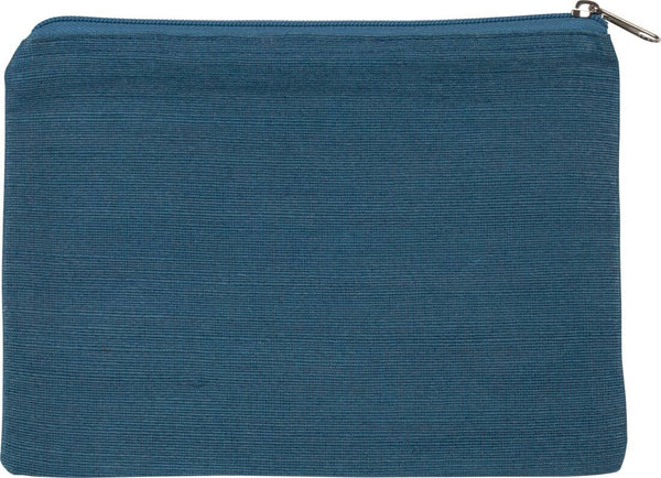Kleine Tasche aus Jute-Baumwollmischgewebe- 4 JAHRESZEITEN